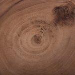 Σκαμπο Puffat HM18172.02 Fiber Cement Λευκο- Ξυλο Teak Top φ45x46υεκ. - Image 9