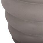 Σκαμπο Puffat HM18172.03 Fiber Cement Γκρι- Ξυλο Teak Top φ45x46υεκ. - Image 6