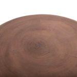 Σκαμπο Puffat HM18172.03 Fiber Cement Γκρι- Ξυλο Teak Top φ45x46υεκ. - Image 8