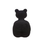 Σκαμπο-Πουφ Fylliana Teddy Μαυρο Χρωμα 55x110x83εκ - Image 4