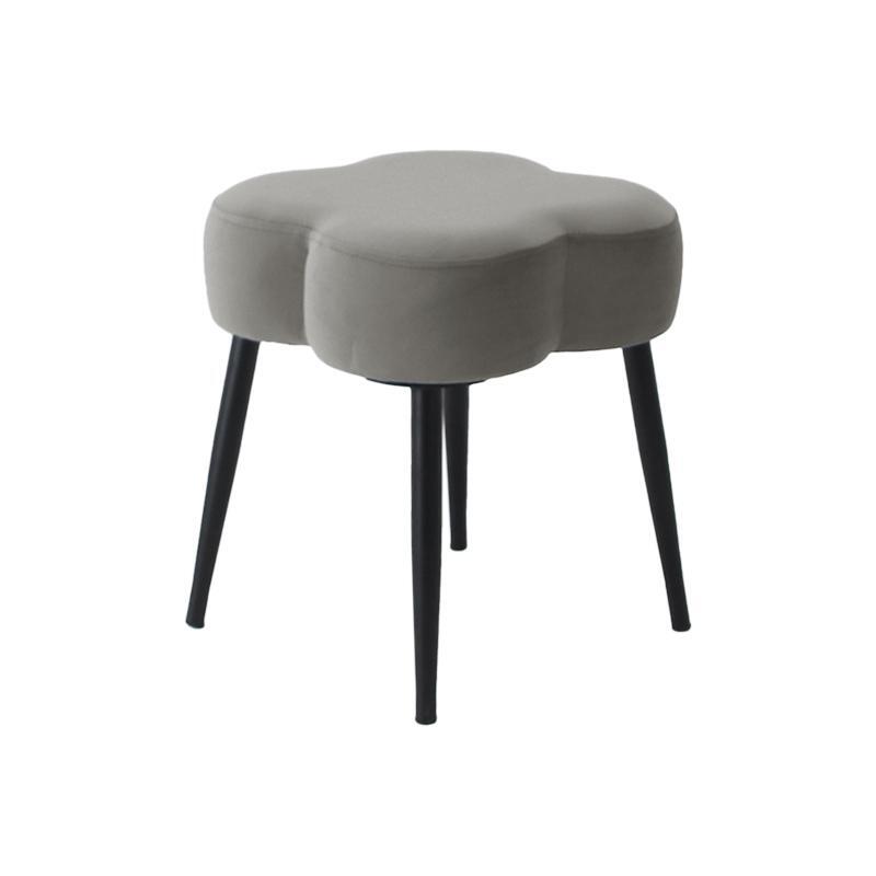 skampo-fylliana-232009-anoichto-gkri-chroma-me-mayra-metallika-podia-36x36x40ek1702722901 Σκαμπο Fylliana 232009 Ανοιχτο Γκρι Χρωμα Με Μαυρα Μεταλλικα Ποδια 36x36x40εκ - Image 1