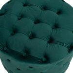 Σκαμπο Kassie Κυπαρισσι Βελουδο Τυπου Chesterfield HM8406.03 φ60x43υ Εκ. - Image 6