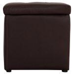 Σκαμπω Με Αποθηκευτικο Χωρο PU Καφε Cube HM224.03--38x38x36.5Υεκ. - Image 3