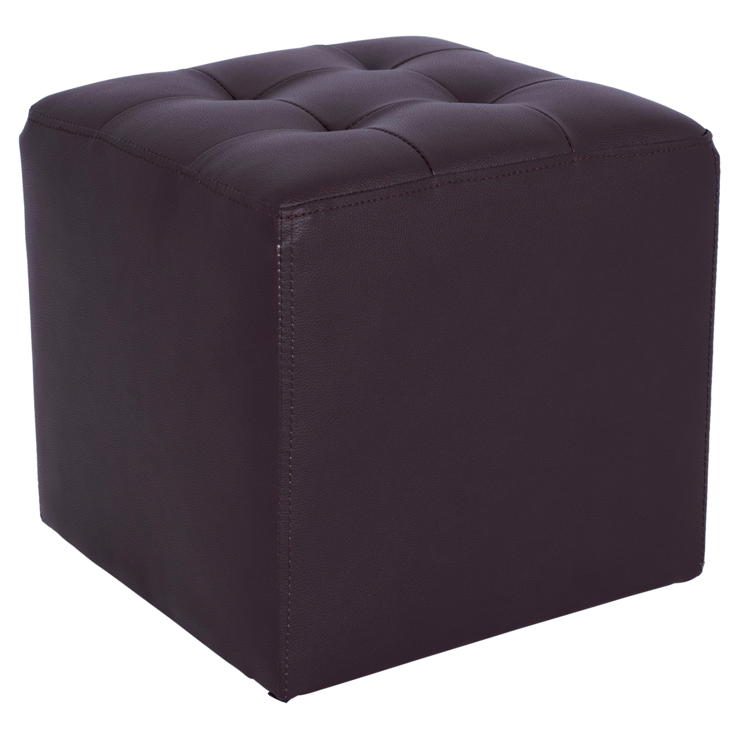 skampo-me-pu-kafe-punk-fb926403-37x37x35 Σκαμπω Με PU Καφε Punk HM264.03 37x37x35εκ - Image 1