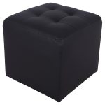 Σκαμπω Με PU Μαυρο Punk HM264.01 37χ37χ35υεκ. - Image 4