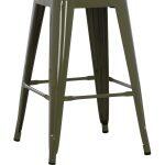 Σκαμπο Μεσαιου Υψους Μεταλλικο Melita-Pro HM8573.43 Dark Olive Green 43x43x67υεκ. - Image 10