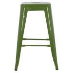 Σκαμπο Μεσαιου Υψους Μεταλλικο Melita-Pro HM8573.53 Σε Light Olive Green 43x43x67υεκ. - Image 8