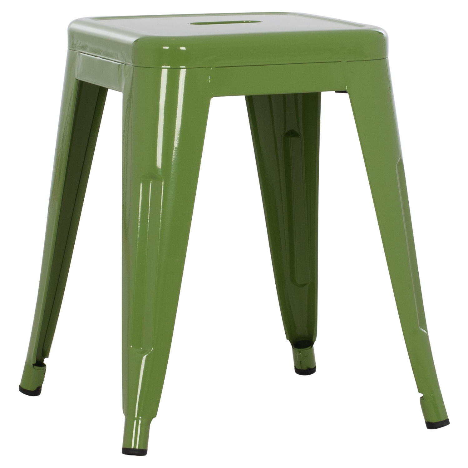 skampo-metalliko-fb9009653-se-light-oliv Σκαμπο Μεταλλικο Melita HM0096.53 Σε Light Olive Green Χρωμα 37x37x45υεκ. - Image 1