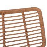 Σκαμπο Μεταλλικο Με Μαξιλαρι Allegra HM5455 Με Wicker Μπεζ 46,5x55x117,5υ Εκ. - Image 7