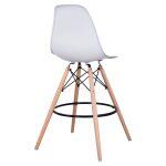 Σκαμπο Μπαρ Renata HM0173.01 Λευκο 58x56x107υ Εκ. - Image 5