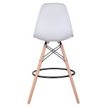 Σκαμπο Μπαρ Renata HM0173.01 Λευκο 58x56x107υ Εκ. - Image 6