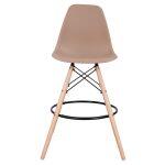 Σκαμπο Μπαρ Renata HM0173.45 Καπουτσινο 58x56x107υ Εκ. - Image 3