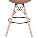 Σκαμπο Μπαρ Renata HM0173.45 Καπουτσινο 58x56x107υ Εκ. - Image 9