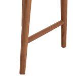 Σκαμπο Μπαρ Bolmar HM18108 Ξυλο Τεακ Σε Φυσικο 40.5x44x74υεκ. - Image 9