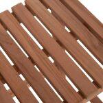 Σκαμπο Μπαρ Nikol HM18109 Ξυλο Τεακ Σε Φυσικο 40x40x77υεκ. - Image 9