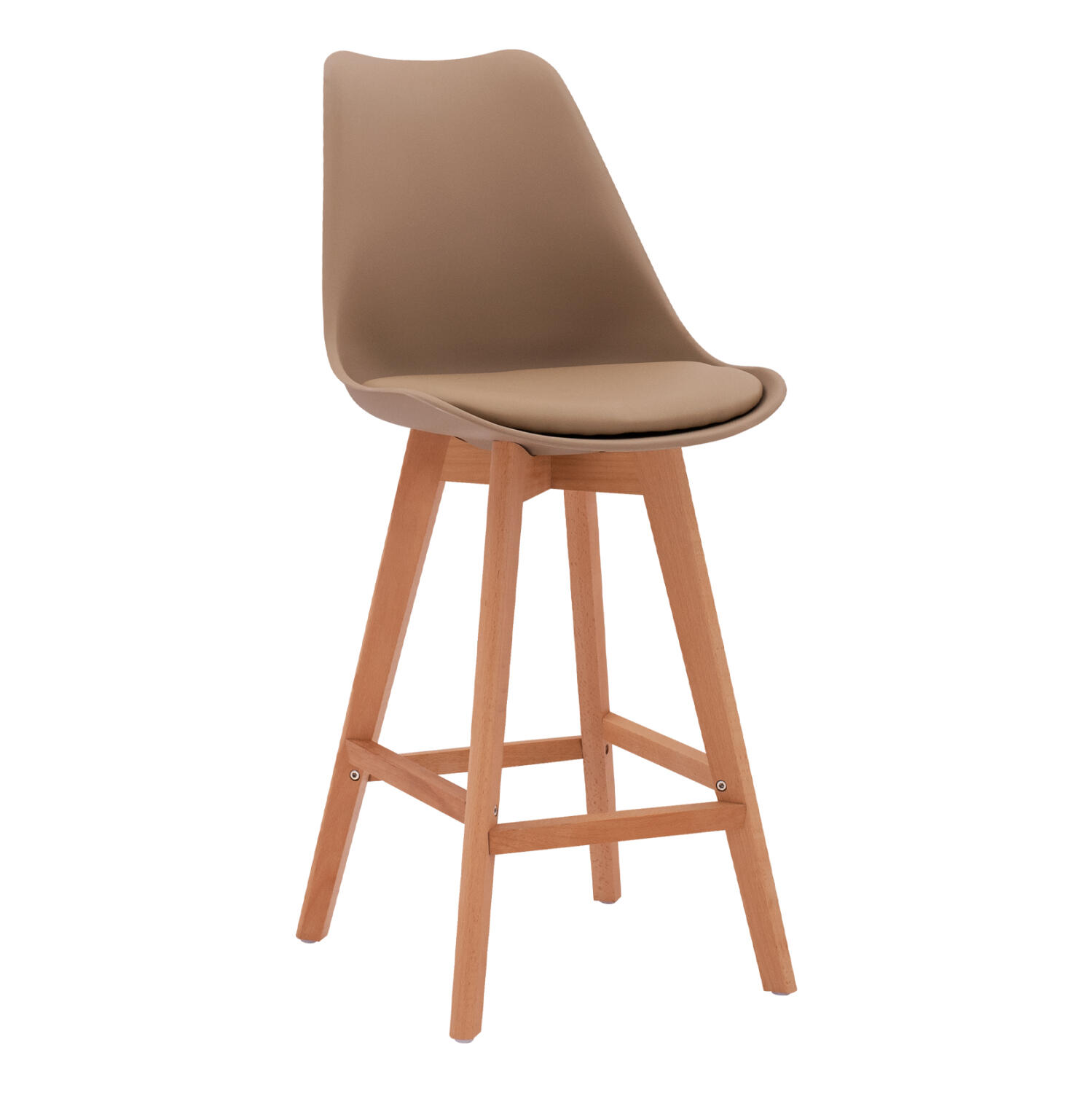 skampo-mpar-fb9800045-se-kapoytsino-475x Σκαμπo Μπαρ Vegas HM8000.45 Σε Καπουτσινο 48x58x105υ Εκ. - Image 1
