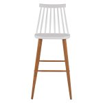 Σκαμπο Μπαρ HM8459.01 Vanessa Σε Λευκο Χρωμα 43x49x107 Εκ. - Image 3