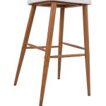 Σκαμπο Μπαρ HM8459.01 Vanessa Σε Λευκο Χρωμα 43x49x107 Εκ. - Image 9