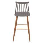 Σκαμπο Μπαρ HM8459.10 Vanessa Σε Γκρι Χρωμα 43x49x107 Εκ. - Image 6
