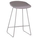 Σκαμπο Μπαρ Naila HM9299.10 Γκρι Μεσαιου Υψους 44x44x74yεκ.