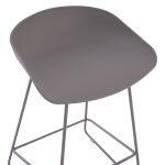 Σκαμπο Μπαρ Naila HM9299.10 Γκρι Μεσαιου Υψους 44x44x74yεκ. - Image 7