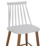 Σκαμπο Μπαρ Vanessa HM9300.01 Λευκο Μεσαιου Υψους 43x45x97υεκ. - Image 7