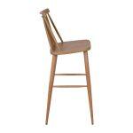 Σκαμπο Μπαρ HM8459.25 Vanessa Σε Καπουτσινο Χρωμα 43x49x107υ Εκ. - Image 4