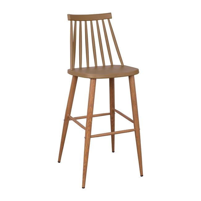 skampo-mpar-hm845925-vanessa-se-kapoytsi Σκαμπο Μπαρ HM8459.25 Vanessa Σε Καπουτσινο Χρωμα 43x49x107υ Εκ. - Image 1