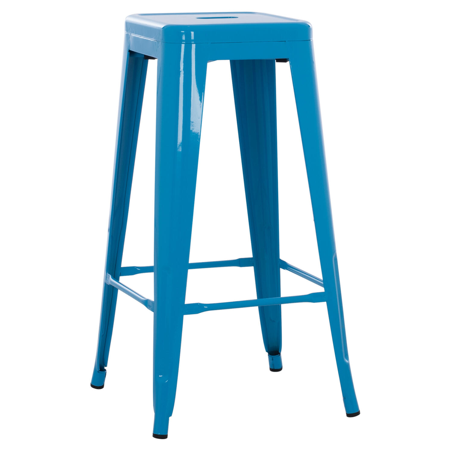 skampo-mpar-metalliko-fb9864248-se-mple- Σκαμπο Μπαρ Μεταλλικο Melita-Pro HM8642.48 Σε Μπλε 43x43x78υεκ. - Image 1
