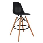 Σκαμπο Μπαρ Renata HM0173.02 Μαυρο 47x50x108υ Εκ.