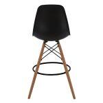 Σκαμπο Μπαρ Renata HM0173.02 Μαυρο 47x50x108υ Εκ. - Image 5