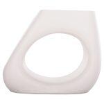 Σκαμπο Σαλονιου Lans HM4691.02 Fiber Cement Σε λευκο--55x30x46υεκ. - Image 3