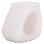 Σκαμπο Σαλονιου Lans HM4691.02 Fiber Cement Σε λευκο--55x30x46υεκ. - Image 4