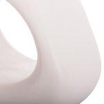 Σκαμπο Σαλονιου Lans HM4691.02 Fiber Cement Σε λευκο--55x30x46υεκ. - Image 8