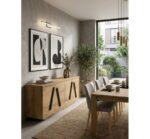 Soho 4 Whiskey Μπουφές Premium Μελαμίνης - Image 2