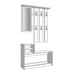 Σταντ Για Χωλ Ravenna Sonoma Χρωμα 100x29x192εκ - Image 5
