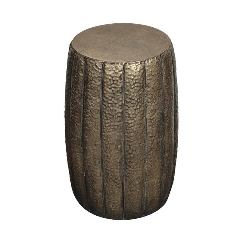 stroggylo-metalliko-skampo-fylliana-fl033-mpronze-33x50ek1704872402 Στρογγυλο Μεταλλικο Σκαμπο Fylliana FL033 Μπρονζε 33x50εκ - Image 1