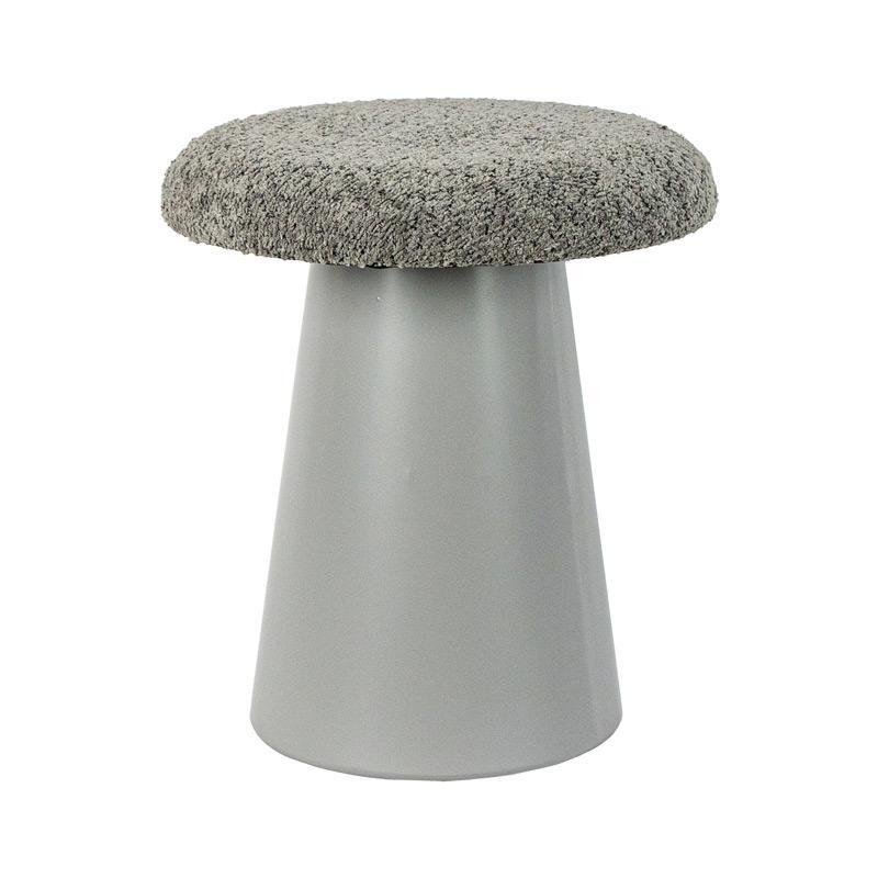 stroggylo-metalliko-skampo-fylliana-fl4201-gkri-chroma-35x40ek1736498103 Στρογγυλο Μεταλλικο Σκαμπο Fylliana FL4201 Γκρι Χρωμα 35x40εκ - Image 1