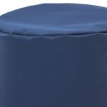 Στρογγυλο Πουφ-Σκαμπο Fylliana Cube Μπλε Χρωμα 60x40εκ - Image 2