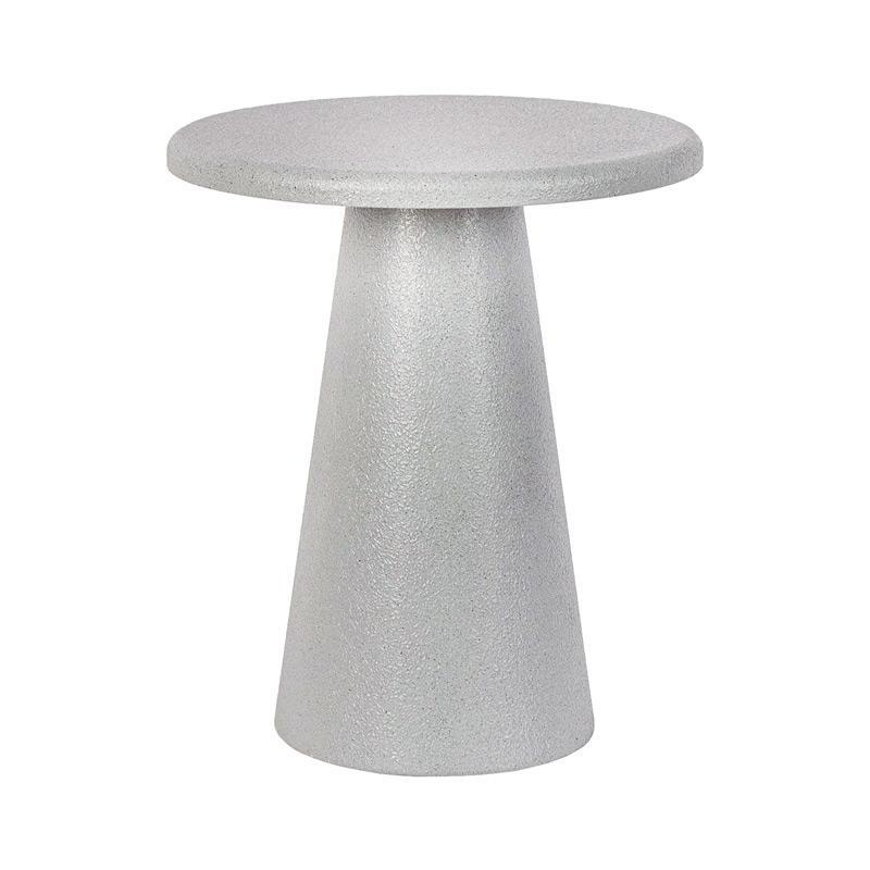 stroggylo-trapezaki-salonioy-fylliana-fl2493-gkri-chroma-40x48ek1736496911 Στρογγυλο Τραπεζακι Σαλονιου Fylliana FL2493 Γκρι Χρωμα 40x48εκ - Image 1