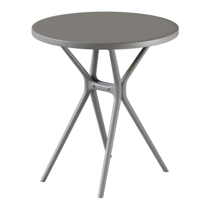 stroggylo-trapezi-exochis-polypropylenioy-fylliana-fl7-gkri-chroma-70x71ek1724916305 Στρογγυλο Τραπεζι Εξοχης Πολυπροπυλενιου Fylliana FL7 Γκρι Χρωμα 70x71εκ - Image 1
