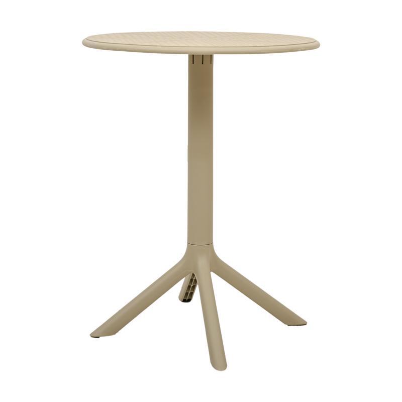 stroggylo-trapezi-kipoy-fylianna-fl809-apo-polypropylenio-pp-mpez-chroma-60x75ek1782911708 Στρογγυλο Τραπεζι Κηπου Fylianna FL809 Απο Πολυπροπυλενιο (Pp) Μπεζ Χρωμα 60x75εκ - Image 1