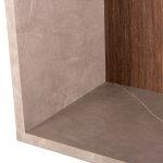 Συνθετο Τηλεορασης Edelie HM8908.14 Μελαμινη Γκρι Stone Texture-Φυσικο 150x29,5x120υεκ. - Image 7