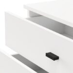 Συρταριερα Almond 77 3f Λευκο Χρωμα 77x35x78εκ - Image 4