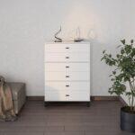 Συρταριερα Almond 77 6f Λευκο Χρωμα 77x35x78εκ - Image 2