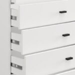 Συρταριερα Almond 77 6f Λευκο Χρωμα 77x35x78εκ - Image 5