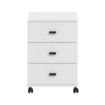 Συρταριερα Γραφειου Almond 38 3f Rs Λευκο Χρωμα 39x35x56εκ - Image 3