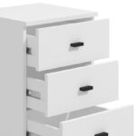Συρταριερα Γραφειου Almond 38 3f Rs Λευκο Χρωμα 39x35x56εκ - Image 5