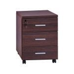 Συρταριερα Γραφειου Vance Επαγγελματικη Wenge HM2048.12 40x40x55υ Εκ.