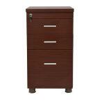 Συρταριερα Γραφειου Vance Επαγγελματικη Wenge HM2049.12 40x46x75υ Εκ.
